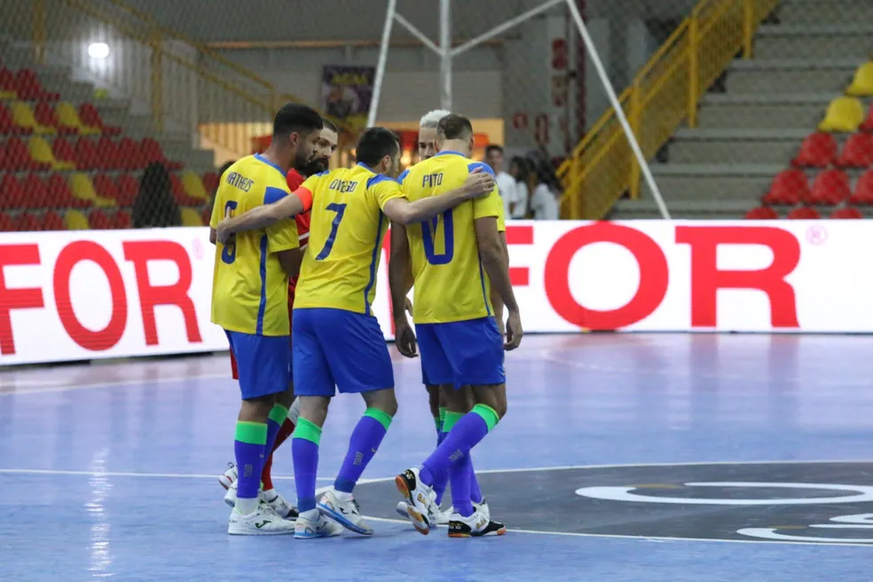 COPA DAS NAÇÕES. FUTSAL. PRIMEIRA FASE. SEGUNDA RODADA. GRUPO A. BRASIL. JAPÃO. ARÁBIA SAUDITA. GRUPO B. IRÃ. COLÔMBIA. PARAGUAI.