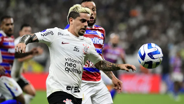 COPA SUL-AMERICANA DE 2023. SEMIFINAL. JOGO DE IDA. PRIMEIRA PARTIDA. PRIMEIRO JOGO. CORINTHIANS-SP. BRASIL. FORTALEZA-CE. BRASIL.