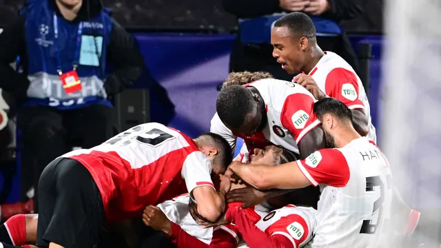 LIGA DOS CAMPEÕES DA EUROPA. TEMPORADA 2023. 2024. FASE DE GRUPOS. GRUPO E. PRIMEIRA RODADA. FEYENOORD. HOLANDA. CELTIC. ESCÓCIA. CHAMPIONS LEAGUE.