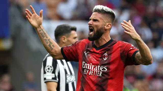 LIGA DOS CAMPEÕE SDA EUROPA. TEMPORADA. 2023.2024. CHAMPIONS LEAGUE. FASE DE GRUPOS. PRIMEIRA RODADA. GRUPO F. MILAN. ITÁLIA. NEWCASTLE. INGLATERRA.