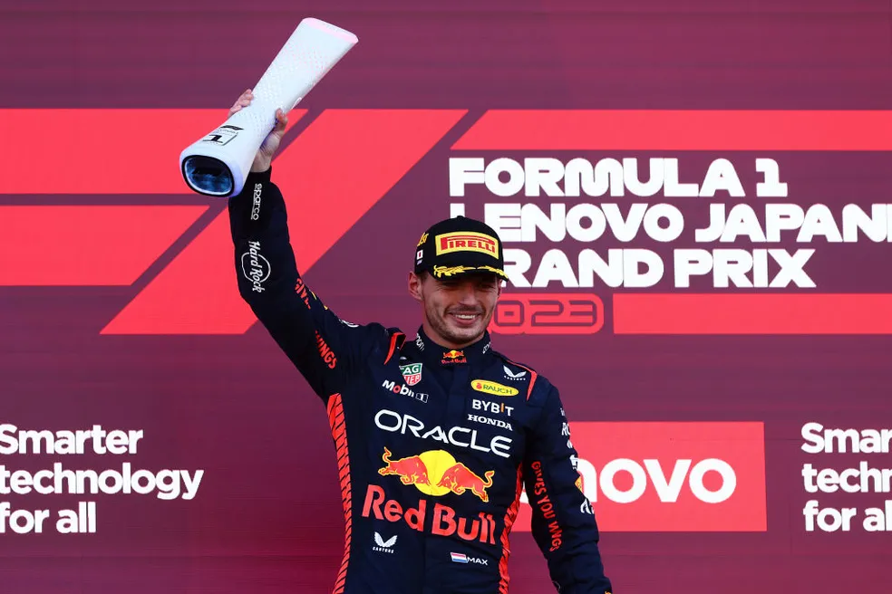 GRANDE PRÊMIO DO JAPÃO. DÉCIMA SEXTA ETAPA. MAX VERSTAPPEN. HOLANDA. RBR. PERTO DO TRICAMPEONATO.