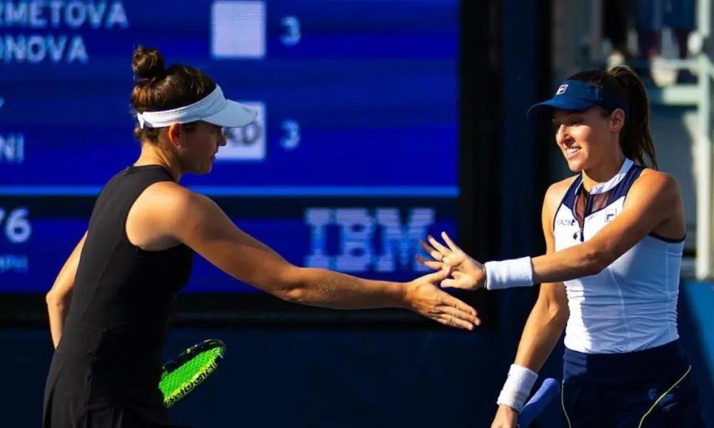 US OPEN. ESTADOS UNIDOS. QUARTAS DE FINAL. LUISA STEFANI. CLASSIFICADA PARA AS DUPLAS DAS SEMIFINAIS.