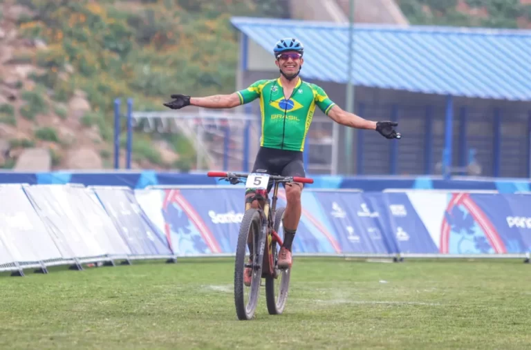 PAN AMERICANO DE 2023. JOSÉ GABRIEL MARQUES. MEDALHA DE BRONZE. MOUNTAIN BIKE.