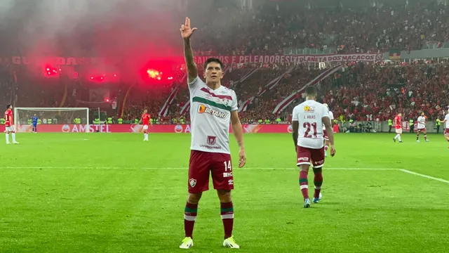 TAÇA LIBERTADORES DA AMÉRICA DE 2023. SEMIFINAL. JOGO DE VOLTA. SEGUNDA PARTIDA. FLUMINENSE-RJ. BRASIL. CLASSIFICADO. INTERNACIONAL-RS. BRASIL. ELIMINADO. FINAL. JOGO ÚNICO. PARTIDA ÚNICA. MARACANÃ. RIO DE JANEIRO. 4 DE NOVEMBRO. FLUMINENSE-RJ. BRASIL, CONTRA PALMEIRAS-SP. BRASIL. OU BOCA JUNIORS. ARGENTINA.