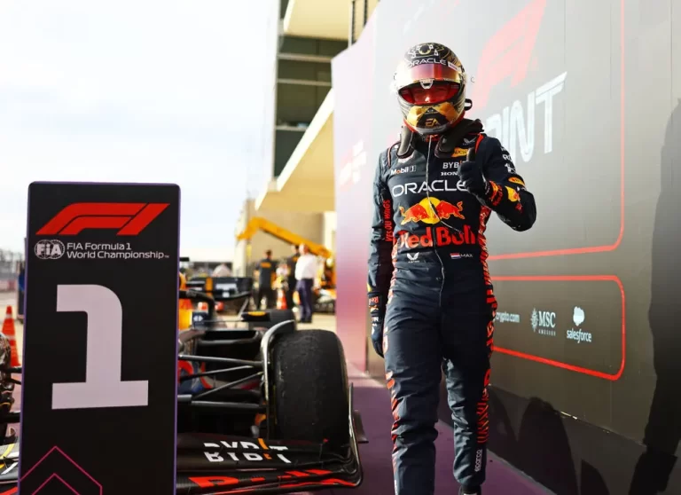 GRANDE PRÊMIO DOS ESTADOS UNIDOS. MAX VERSTAPPEN. CORRIDA SPRINT.