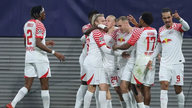 LIGA DOS CAMPEÕES DA EUROPA. TEMPORADA. 2023. 2024. CHAMPIONS LEAGUE. FASE DE GRUPOS. TERCEIRA RODADA. GRUPO G. RASENBALLSPORT LEIPZIG. ALEMANHA. ESTRELA VERMELHA. SÉRVIA.