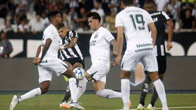 CAMPEONATO BRASILEIRO DA SÉRIE A DE 2023. PRIMEIRA FASE. VIGÉSIMA QUINTA RODADA. BOTAFOGO-RJ. GOIÁS-GO.