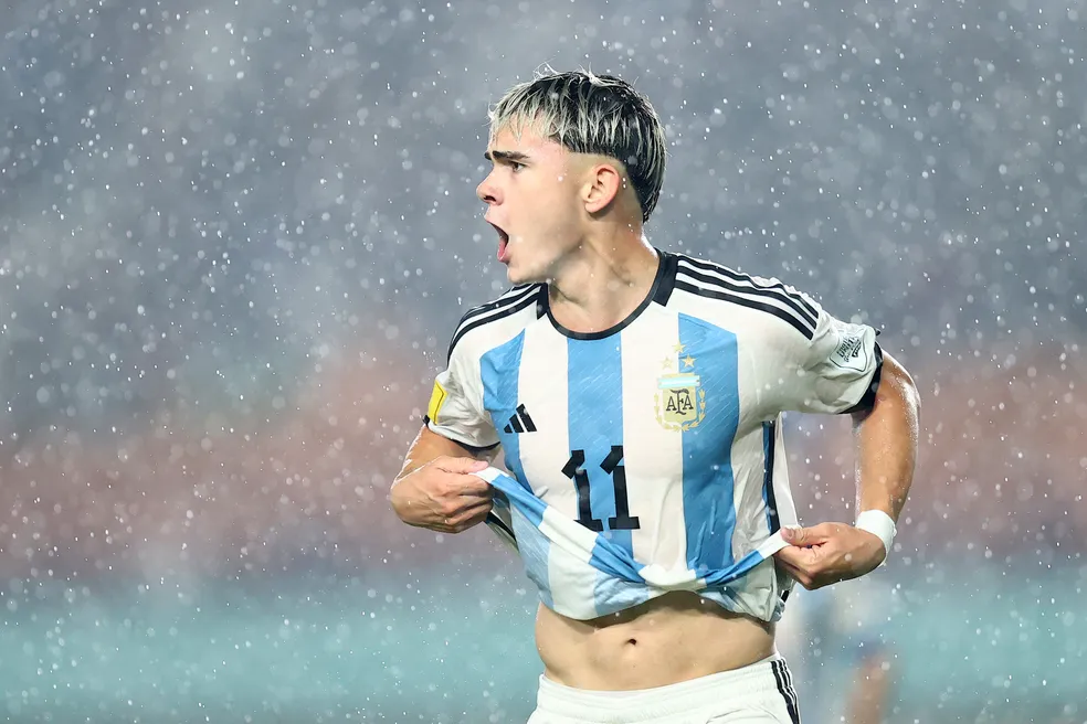 COPA DO MUNDO DE FUTEBOL SUB-17 DE 2023. OITAVAS DE FINAL. PARTIDA ÚNICA. JOGO ÚNICO. ARGENTINA. CLASSIFICADA. VENEZUELA. ELIMINADA. QUARTAS DE FINAL. PARTIDA ÚNICA. JOGO ÚNICO. ARGENTINA. BRASIL.