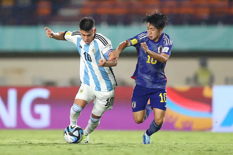 COPA DO MUNDO DE FUTEBOL SUB-17 DE 2023. PRIMEIRA FASE. FASE DE GRUPOS. SEGUNDA RODADA. ARGENTINA. JAPÃO. GRUPO D.