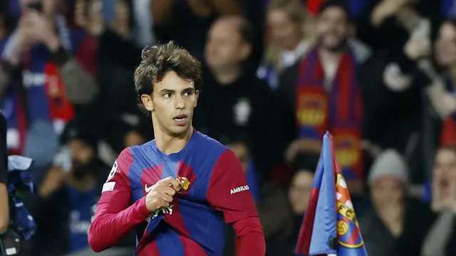 LIGA DOS CAMPEÕES DA EUROPA. TEMPORADA 2023.2024, CHAMPIONS LEAGUE. FASE DE GRUPOS. GRUPO H. QUINTA RODADA. BARCELONA. ESPANHA. CLASSIFICADO PARA AS OITAVAS DE FINAL. PORTO. PORTUGAL.