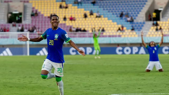 COPA DO MUNDO DE FUTEBOL SUB-17 DE 2023. OITAVAS DE FINAL. JOGO ÚNICO. PARTIDA ÚNICA. BRASIL. CLASSIFICADO. EQUADOR. ELIMINADO. QUARTAS DE FINAL. JOGO ÚNICO. PARTIDA ÚNICA. BRASIL. CONTRAARGENTINA OU VENEZUELA.