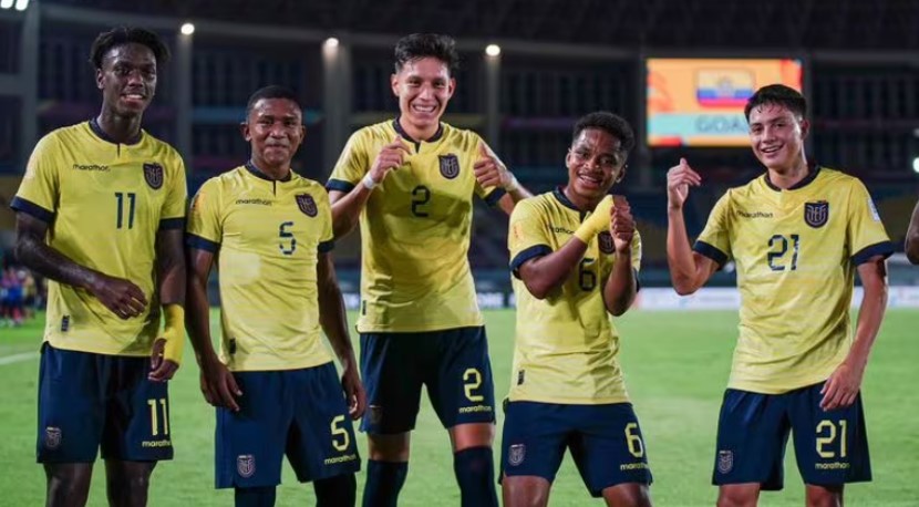 COPA DO MUNDO DE FUTEBOL SUB-17 DE 2023. PRIMEIRA FASE. FASE DE GRUPOS. GRUPO A. TERCEIRA RODADA. EQUADOR. CLASSIFICADO. SEGUNDO LUGAR. 5 PONTOS. PANAMÁ. ELIMINADO. 2 PONTOS.