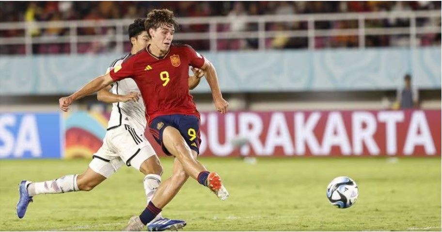 COPA DO MUNDO DE FUTEBOL SUB-17 DE 2023. OITAVAS DE FINAL. JOGO ÚNICO. PARTIDA ÚNICA. ESPANHA. CLASSIFICADA. JAPÃO. ELIMINADO. QUARTAS DE FINAL. JOGO ÚNICO. PARTIDA ÚNICA. ESPANHA. CONTRA. ALEMANHA OU ESTADOS UNIDOS.