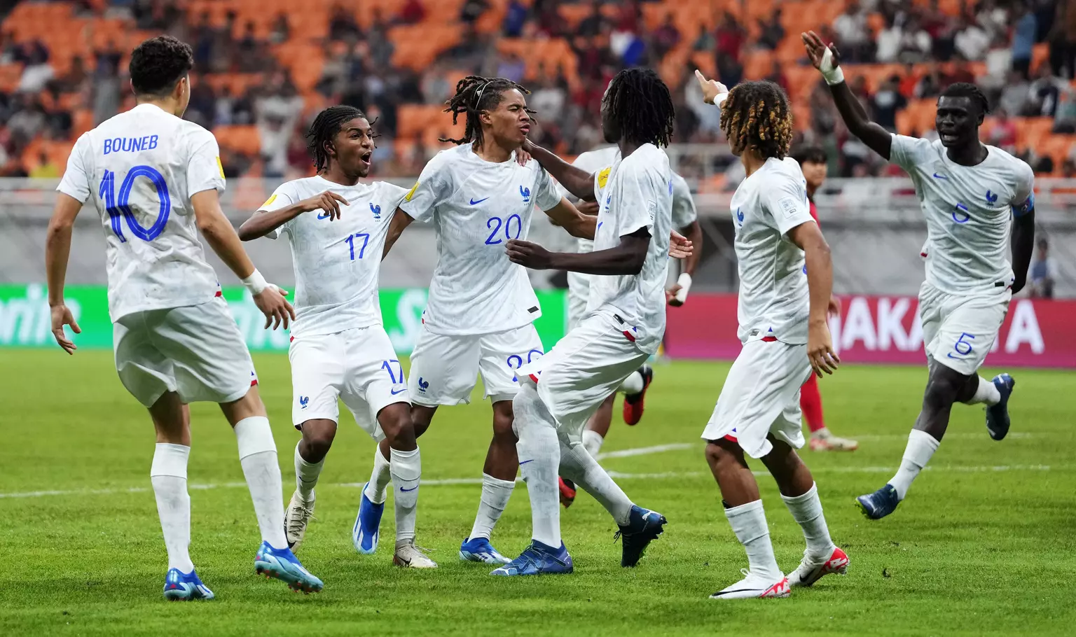 COPA DO MUNDO DE FUTEBOL SUB-17 DE 2023. PRIMEIRA FASE. FASE DE GRUPOS. GRUPO E. SEGUNDA RODADA. FRANÇA. COREIA DO SUL.