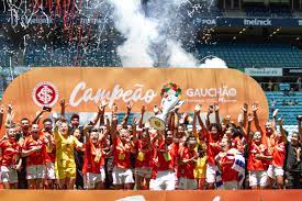 CAMPEONATO GAÚCHO DE FUTEBOL FEMININO DE 2023. FINAL. JOGO DE VOLTA. INTERNACIONAL-RS. CAMPEÃO. DÉCIMO SEGUNDO TÍTULO. 1983. 1984. 1997. 1998. 1999. 2002. 2003. 2017. 2019. 2020. 2021. 2023. GRÊMIO-RS. VICE-CAMPEÃO.