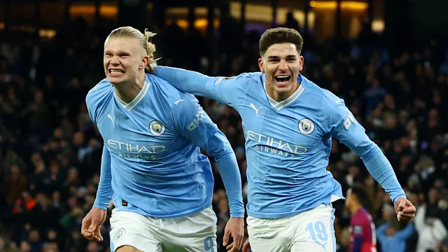 LIGA DOS CAMPEÕES DA EUROPA. TEMPORADA 2023.2024, CHAMPIONS LEAGUE. FASE DE GRUPOS. GRUPO G. QUINTA RODADA. MANCHESTER CITY. INGLATERRA. CLASSIFICADO RASENBALL LEIPZIG. ALEMANHA.