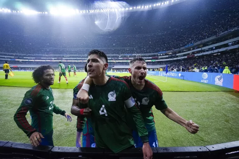 MÉXICO. JAMAICA. CLASSIFICADOS PARA A COPA AMÉRICA EM 2024.