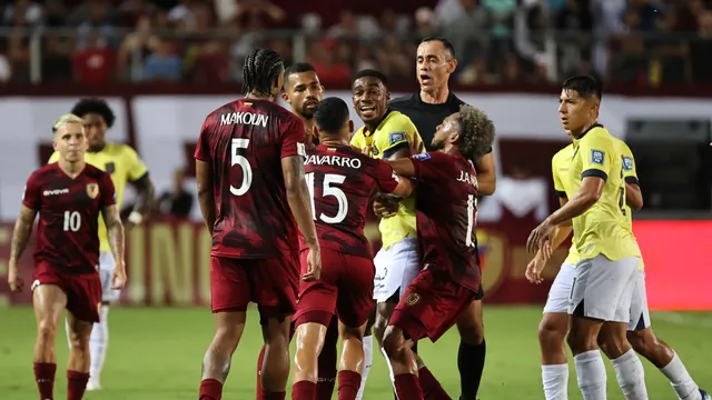 ELIMINATÓRIAS PARA A COPA DO MUNDO DE 2026. CONMEBOL. CONFEDERAÇÃO SUL-AMERICANA DE FUTEBOL. PRIMEIRA FASE. QUINTA RODADA. VENEZUELA. EQUADOR.