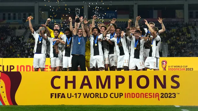 COPA DO MUNDO SUB-17 DE 2023. FINAL. JOGO ÚNICO. PARTIDA ÚNICA. ALEMANHA. CAMPEÃ. FRANÇA. VICE-CAMPEÃ.