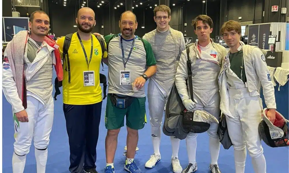 ESGRIMA. BRASIL. VAGAS PARA OS JOGOS OLÍMPICOS DE 2024. FRANÇA. PARIS.