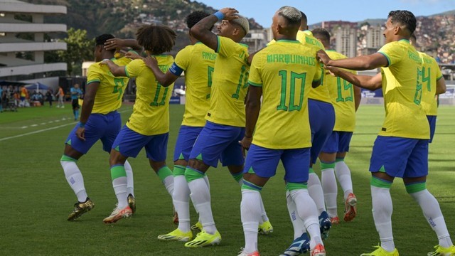 PRÉ-OLÍMPICO DE FUTEBOL MASCULINO. DE 2024. PRIMEIRA FASE. FASE DE GRUPOS. BRASIL. BOLÍVIA. SEGUNDA RODADA. GRUPO A.