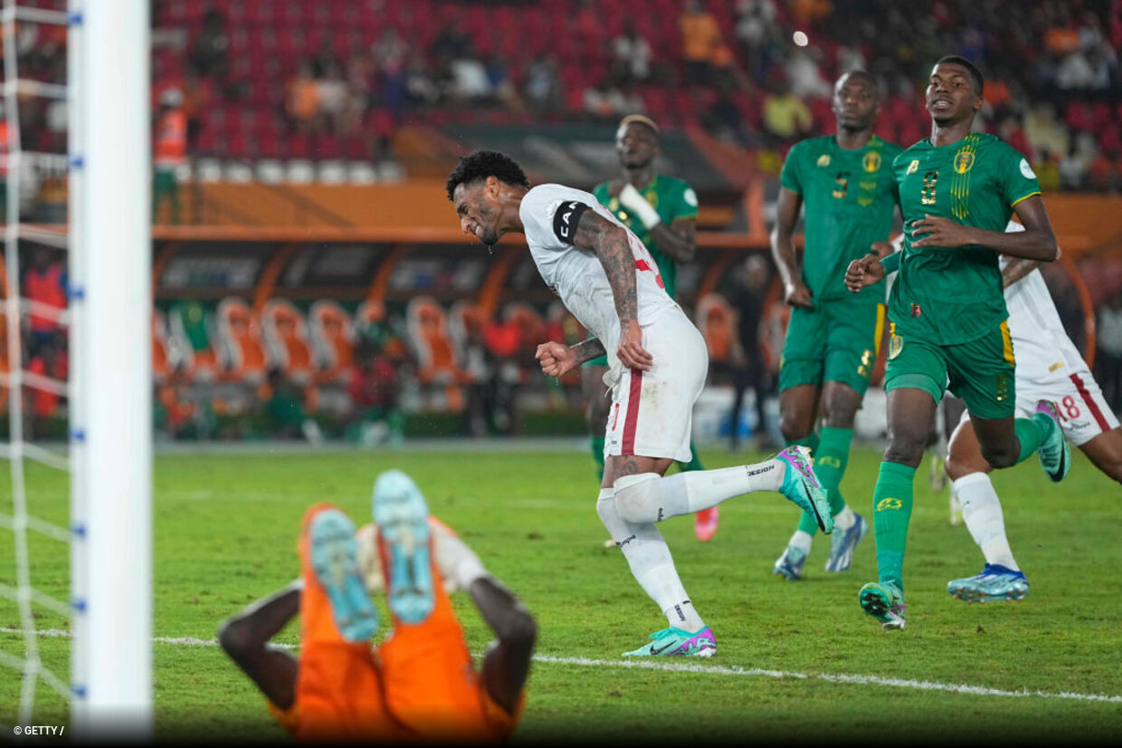 COPA AFRICANA DE NAÇÕES DE 2024. OITAVAS DE FINAL. JOGO ÚNICO. PARTIDA ÚNICA. CABO VERDE. CLASSIFICADO. MAURITÂNIA. ELIMINADO. QUARTAS DE FINAL. JOGO ÚNICO. PARTIDA ÚNICA. CABO VERDE. CONTRA. MARROCOS OU ÁFRICA DOS UL.