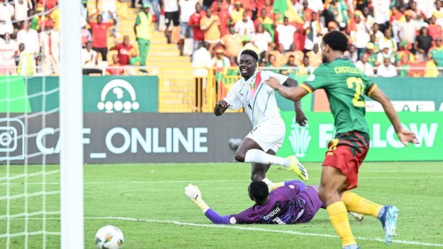 COPA AFRICANA DE NAÇÕES DE 2024. PRIEMIRA FASE. PRIMEIRA RODADA. GRUPO C. CAMARÕES. GUINÉ.