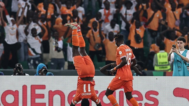 COPA AFRICANA DE NAÇÕES DE 2024. PRIMEIRA FASE. PRIMEIRA RODADA. GRUPO A. COSTA DO MARFIM. GUINÉ-BISSAU.