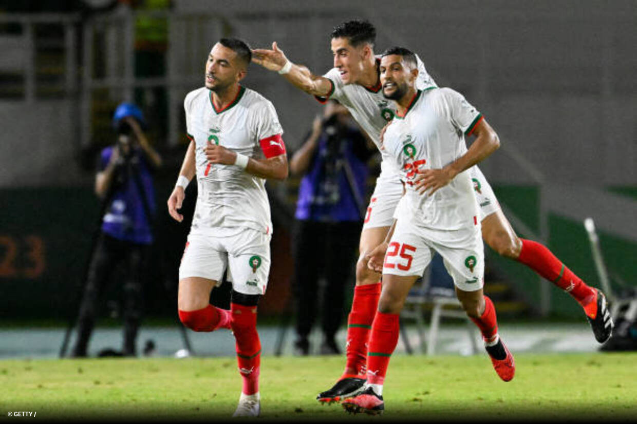 COPA AFRICANA DE NAÇÕES DE 2024. PRIMEIRA FASE. FASE DE GRUPOS. GRUPO F. MARROCOS. PRIMEIRO LUGAR. 7 PONTOS. CLASSIFICADO. ZÂMBIA. 2 PONTOS. TERCEIRO LUGAR. 0 VITÓRIA E -1 GOL DE SALDO.
