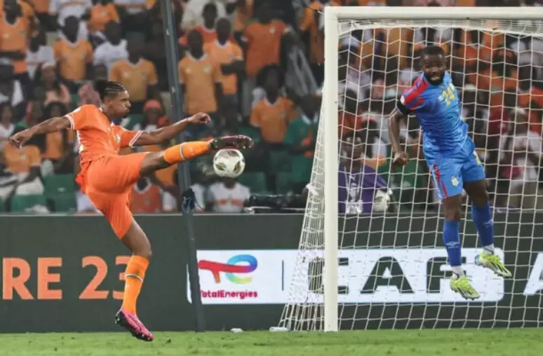 COPA AFRICANA DE NAÇÕES DE 2024. SEMIFINAL. COSTA DO MARFIM. CLASSIFICADO. REPÚBLICA DEMOCRÁTICA DO CONGO. ELIMINADO. JOGO ÚNICO. PARTIDA ÚNICA. DECISÃO DO TERCEIRO LUGAR. QUARTO LUGAR. ÁFRICA DO SUL CONTRA REPÚBLICA DEMOCRÁTICA DO CONGO. FINAL. JOGO ÚNICO. PARTIDA ÚNICA. COSTA DO MARFIM CONTRA NIGÉRIA.