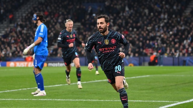 LIGA DOS CAMPEÕES DA EUROPA TEMPORADA 2023.2024. OITAVAS DE FINAL. PRIMEIRO JOGO. JOGO DE IDA. PARTIDA DE IDA. MANCHESTER CITY. INGLATERRA. COPENHAGEN. DINAMARCA.