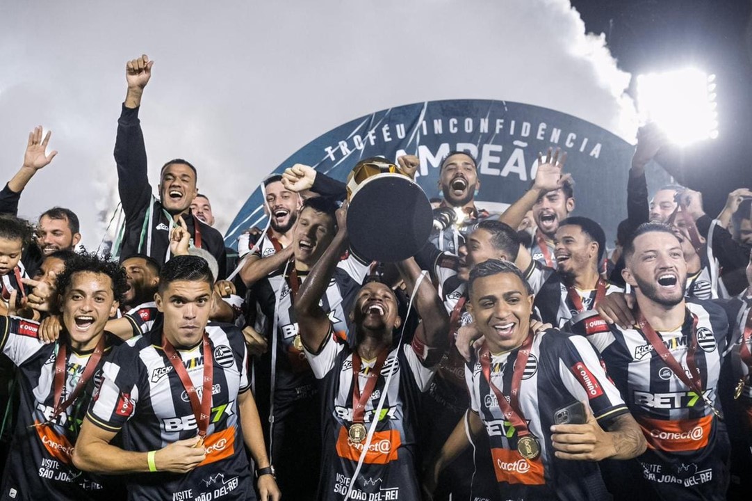 TROFÉU INCONFIDÊNCIA DE 2024. FINAL. JOGO DE VOLTA. SEGUNDA PARTIDA. ATHLETIC-MG. CAMPEÃO. POUSO ALEGRE-MG. VICE-CAMPEÃO.