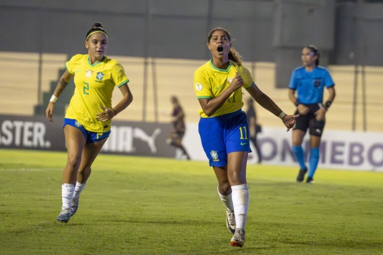 CAMPEONATO SUL-AMERICANA DE FUTEBOL FEMININO SUB-17. SEDE PARAGUAI. PRIMEIRA FASE. FASE DE GRUPOS. GRUPO B. PRIMEIRA RODADA. BRASIL. VENEZUELA.