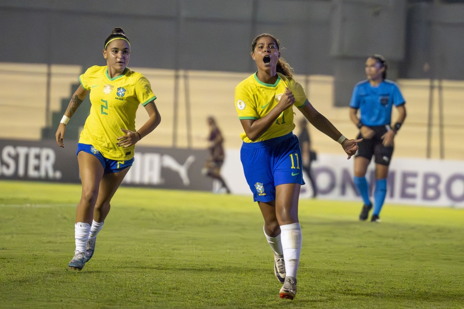 CAMPEONATO SUL-AMERICANA DE FUTEBOL FEMININO SUB-17. SEDE PARAGUAI. PRIMEIRA FASE. FASE DE GRUPOS. GRUPO B. PRIMEIRA RODADA. BRASIL. VENEZUELA.