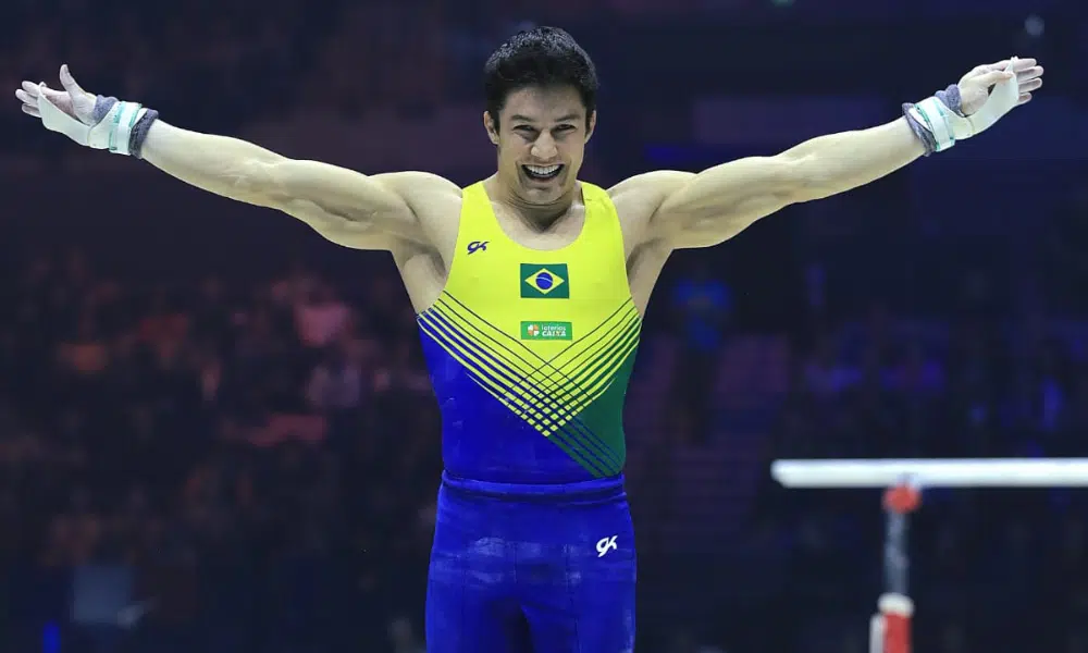 ARTHUR NORY. MEDALHA DE PRATA. COPA DO MUNDO DE GINÁSTICA. BAKU. AZERBAIJÃO.
