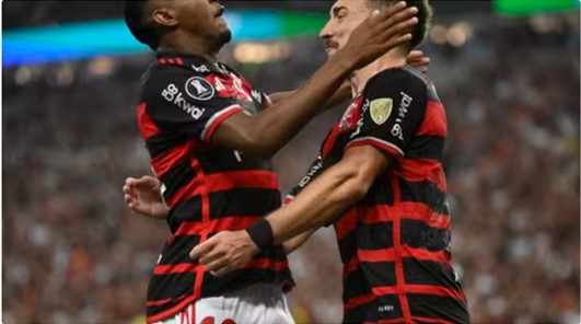 TAÇA LIBERTADORES DA AMÉRICA DE 2024. FASE DE GRUPOS. GRUPO E. SEGUNDA RODADA. FLAMENGO-RJ. BRASIL. PALESTINO. CHILE.