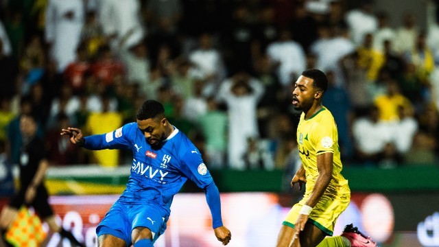 CAMPEONATO SAUDITA. TEMPORADA 2023.2024. PRIMEIRA FASE. TRIGÉSIMA SEGUNDA VITÓRIA SEGUIDA. AL-HILAL. ARÁBIA SAUDITA.AL-KHALEEJ. ARÁBIA SAUDITA.VIGÉSIMA SÉTIMA RODADA.