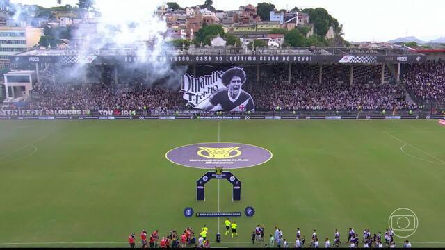 CAMPEONATO BRASILEIRO DA SÉRIE A DE 2024. PRIMEIRA FASE. PRIMEIRA RODADA. VASCO-RJ. GRÊMIO-RS.