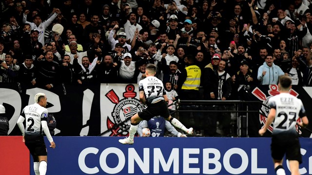 COPA SUL-AMERICANA DE 2024. FASE DE GRUPOS. GRUPO F. SEXTA RODADA. CORINTHIANS-SP. BRASIL. PRIMEIRO LUGAR. 13 PONTOS. CLASSIFICADO PARA AS OITAVAS DE FINAL. RACING. URUGUAI. SEGUNDO LUGAR. 11 PONTOS. CLASSIFICADO PARA OS PLAYOFFS DA COPA SUL-AMERICANA. ARGENTINOS JUNIORS. ARGENTINA. 9 PONTOS. TERCEIRO LUGAR. ELIMINADO. NACIONAL. PARAGUAI. QUARTO LUGAR. 1 PONTO. ELIMINADO.
