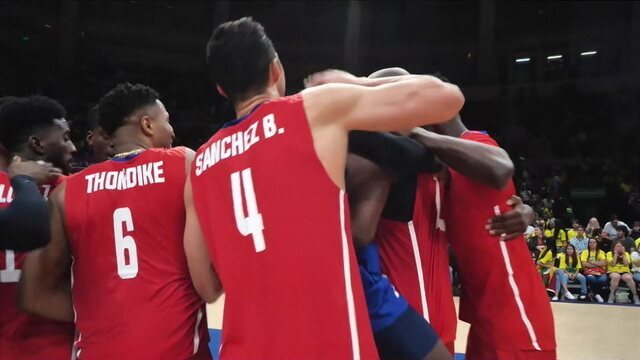 LIGA DAS NAÇÕES DE VÔLEI MASCULINO. PRIMEIRA FASE. PRIMEIRA RODADA. BRASIL. CUBA.