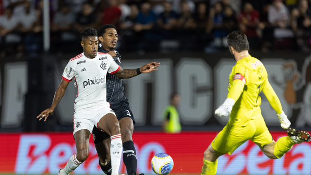 CAMPEONATO BRASILEIRO DA SÉRIE A DE 2024. PRIMEIRA FASE. QUINTA RODADA. RED BULL BRAGANTINO-SP. FLAMENGO-RJ.