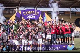 COPA DO BRASIL SUB-17 DE 2024. FINAL. JOGO ÚNICO. PARTIDA ÚNICA. LUMINENSE-R. CAMPEÃO. PELA PRIEMIRA VEZ. 2024. SAO PAULO-SP. VICE-CAMPEÃO.