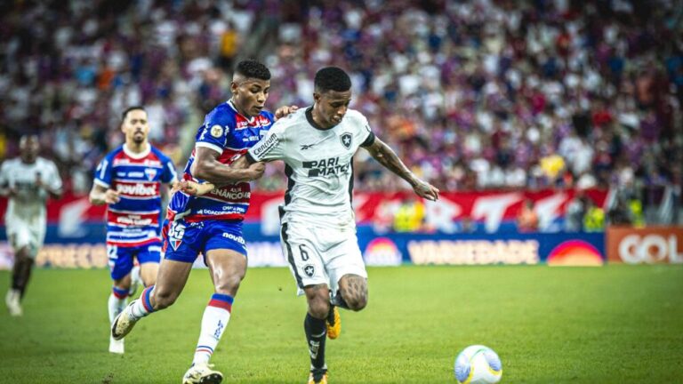 CAMPEONATO BRASILEIRO DA SÉRIE A DE 2024. PRIMEIRA FASE. SEXTA RODADA. FORTALEZA-CE. BOTAFOGO-RJ.