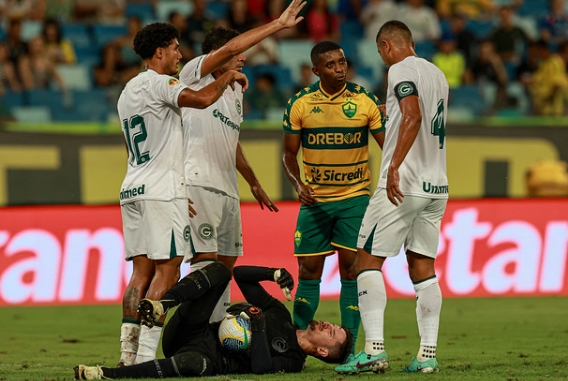 COPA DO BRASIL DE 2024. TERCEIRA FASE. GOIÁS-GO. CLASSIFICADO. CUIABÁ-MT. ELIMINADO. JOGO DE VOLTA. SEGUNDA PARTIDA.