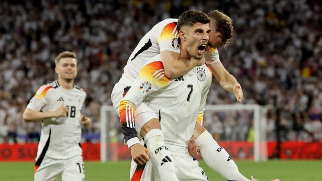 EUROCOPA DE 2024. PRIMEIRA FASE. GRUPO A. PRIEMIRA RODADA. ALEMANHA. ESCÓCIA.