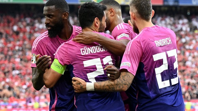 EUROCOPA DE 2024. PRIMEIRA FASE. SEGUNDA RODADA. GRUPO A. ALEMANHA. HUNGRIA. STUTTGART. ALEMANHA.