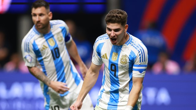 COPA AMÉRICA DE 2024. PRIMEIRA FASE. PRIEMIRA RODADA. GRUPO A. ARGENTINA. CANADÁ. ATLANTA. ESTADOS UNIDOS.