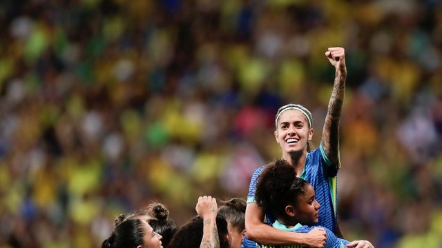 AMISTOSO INTERNACIONAL DE FUTEBOL FEMININO. BRASIL. JAMAICA. PREPARAÇÃO PARA AS OLÍMPIADAS DE 2024. PARIS. FRANÇA.