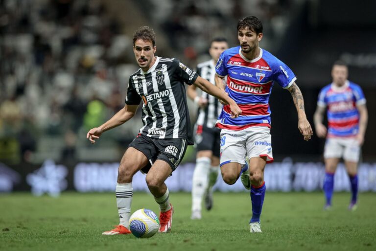 CAMPEONATO BRASILEIRO DA SÉRIE A DE 2024. PRIMEIRA FASE. DÉCIMA PRIMEIRA RODADA. ATLÉTICO-MG. FORTALEZA-CE.