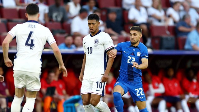 EUROCOPA DE 2024. PRIMEIRA FASE. TERCEIRA RODADA. INGLATERRA. ESLOVÊNIA. GRUPO C. CLASSIIFCAÇÃO FINAL. INGLATERRA. 5 PONTOS. CLASSIFICADA. PRIMEIRO COLOCADO. DINAMARCA. 3 PONTOS. SEGUNDO COLOCADO. CLASSIFICADA. ESLOVÊNIA. 3 PONTOS. TERCEIRO COLOCADO. CLASSIFICADA. SÉRIA. 2 PONTOS. QUARTO COLOCADO. ELIMINADO.COLÔNIA CIDADE DA ALEMANHA.